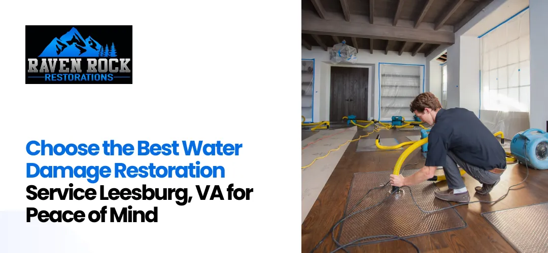 Water Damage Restoration Service Leesburg, VA