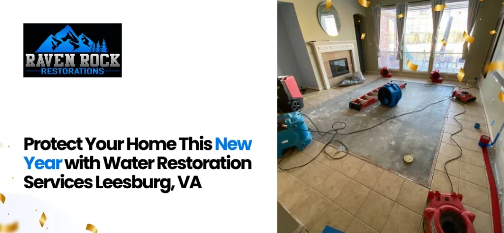 Water restoration services Leesburg, VA