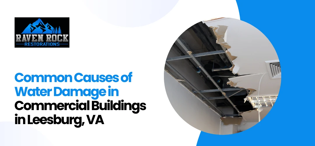 commercial water damage restoration Leesburg, VA