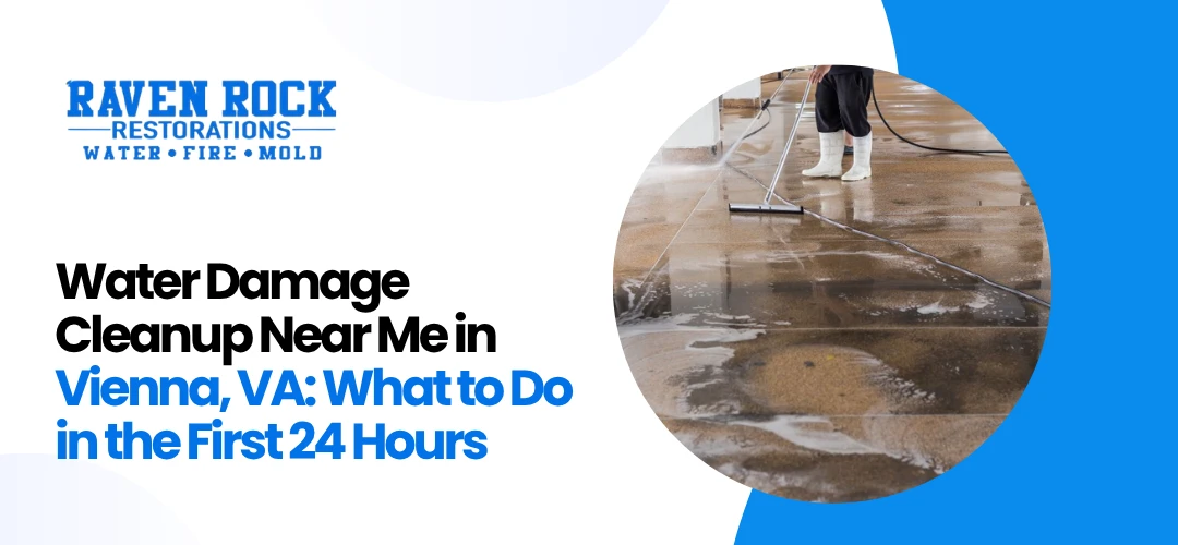 Water Damage Cleanup Near Me in Vienna, VA