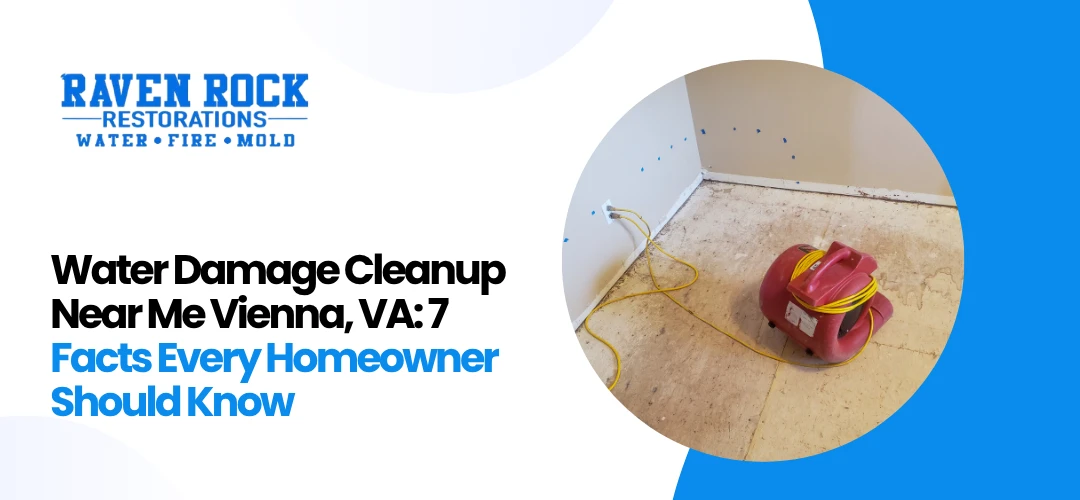 Water Damage Cleanup Near Me Vienna, VA