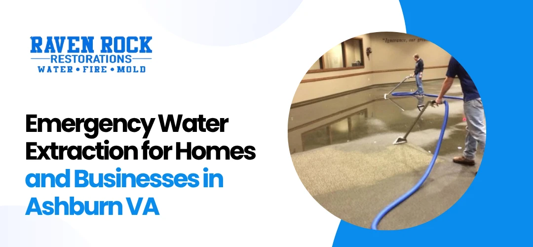 emergency water removal Ashburn, VA