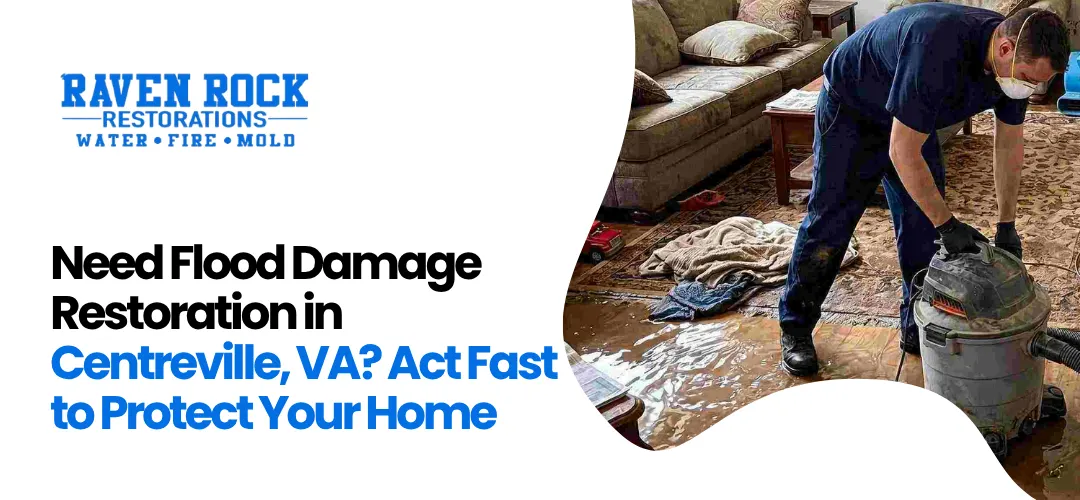 Flood Damage Restoration in Centreville, VA