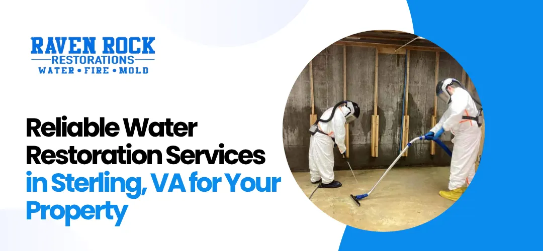 Water Restoration Services in Sterling, VA