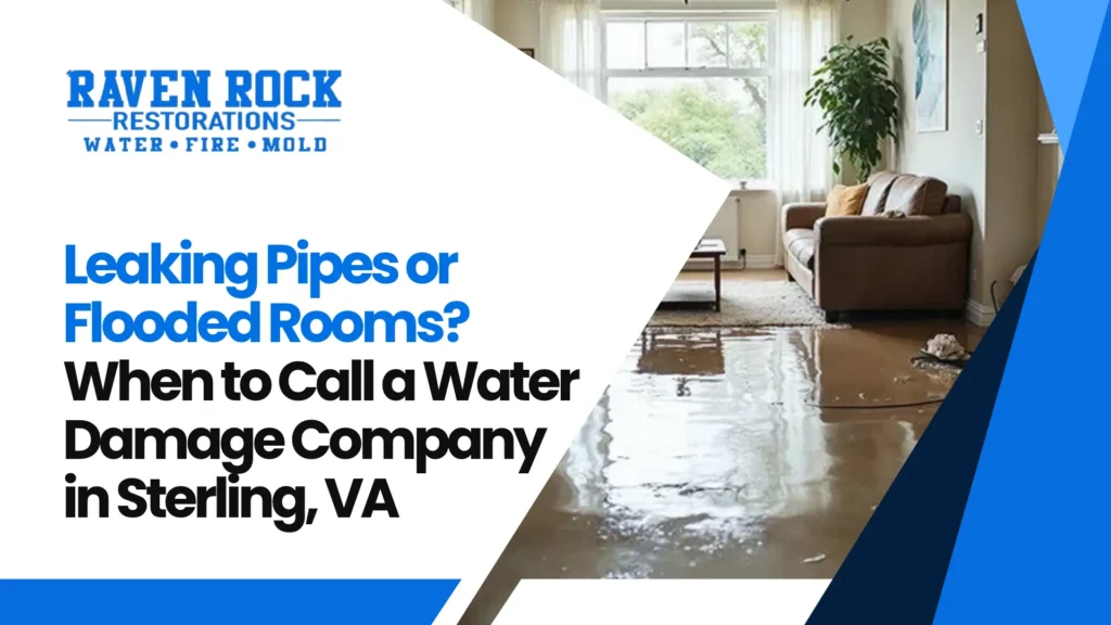 Water Damage Company in Sterling, VA