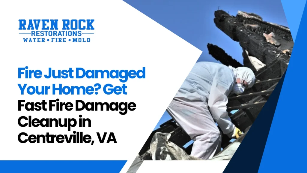 Emergency fire damage restoration Centreville, VA