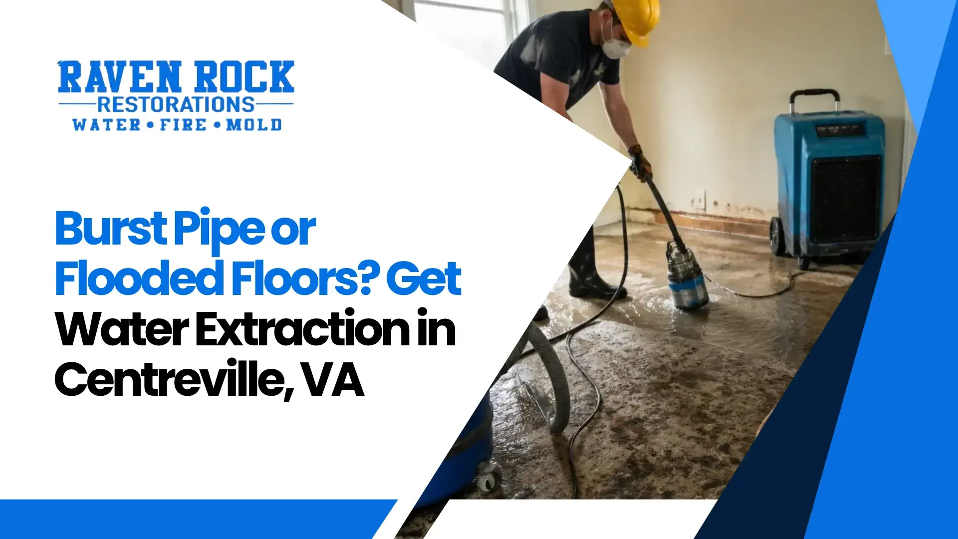Water extraction Centreville, VA